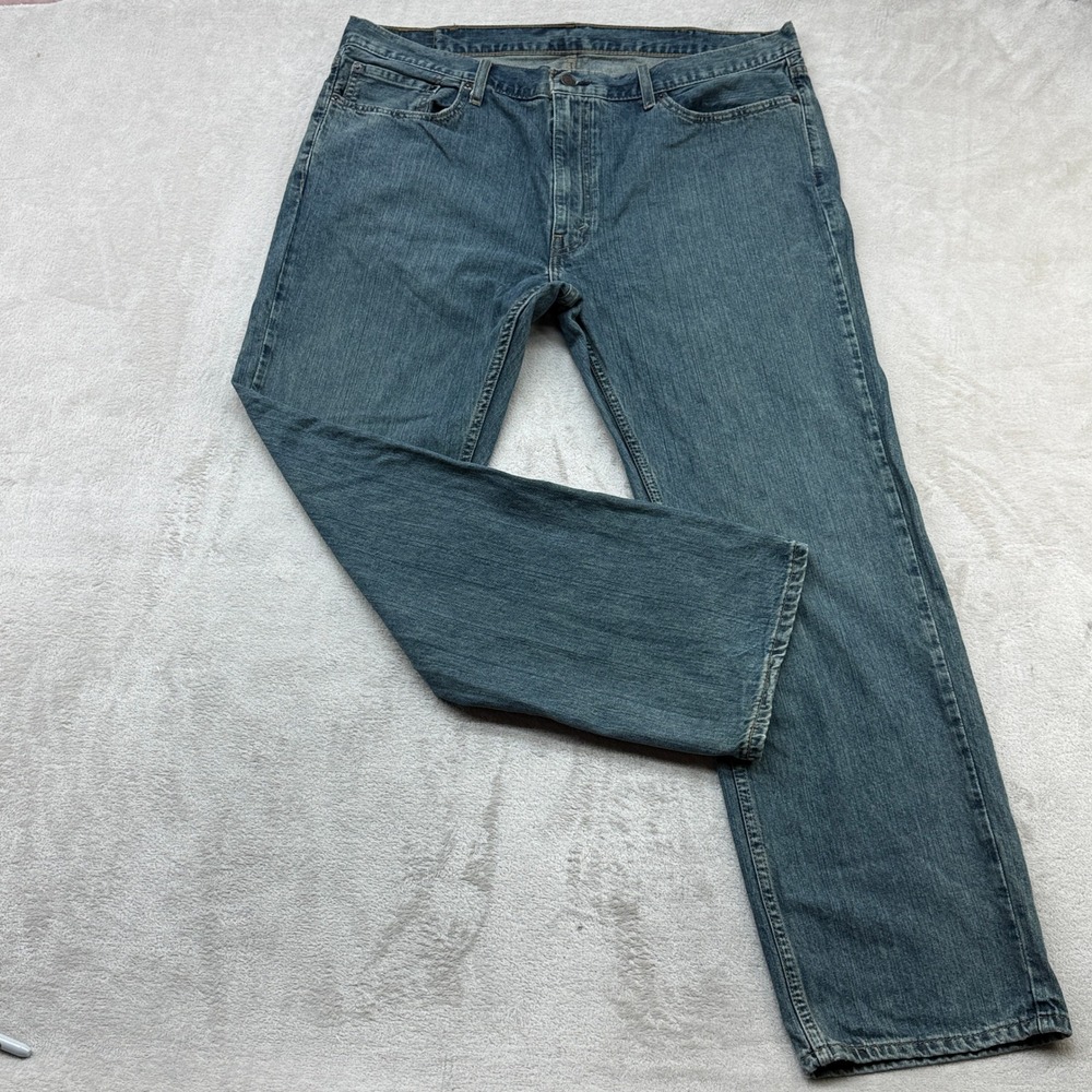 Levi's 559 Relaxed Straight Jeans Mens 40x32 Blue Denim Classic Fit Casual Dad